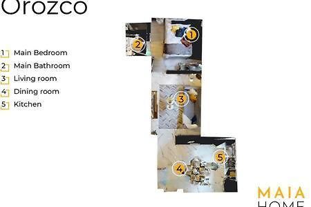 Orozco Maiahome-Polanco 1Br Close To Antara Мехіко Екстер'єр фото